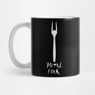 Metal Fork Mug